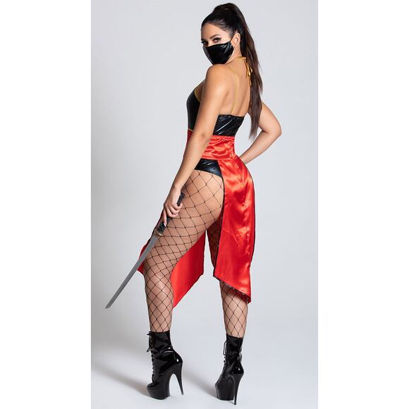 NEW Yandy Violent Warfare Assassin Ninja Sexy Costume Size Small - Picture 4 of 10